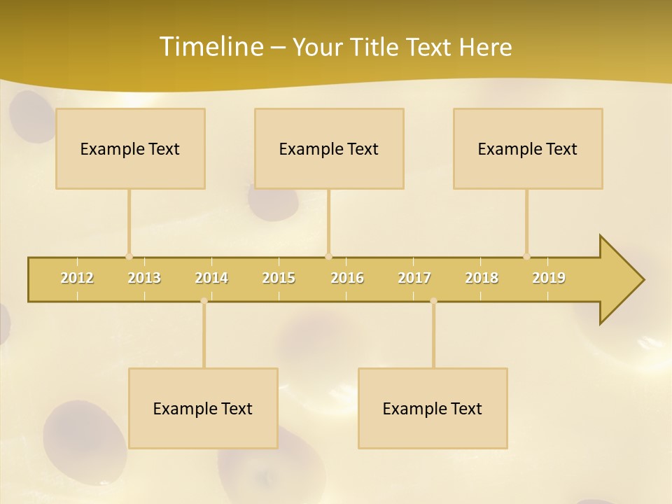 Close Up Food Snack PowerPoint Template