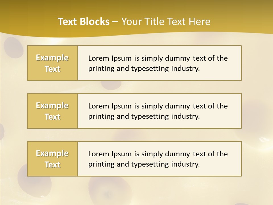 Close Up Food Snack PowerPoint Template