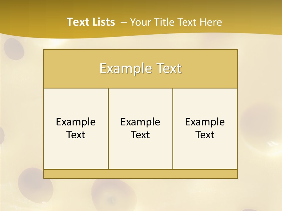 Close Up Food Snack PowerPoint Template