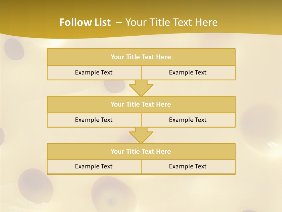 Close Up Food Snack PowerPoint Template