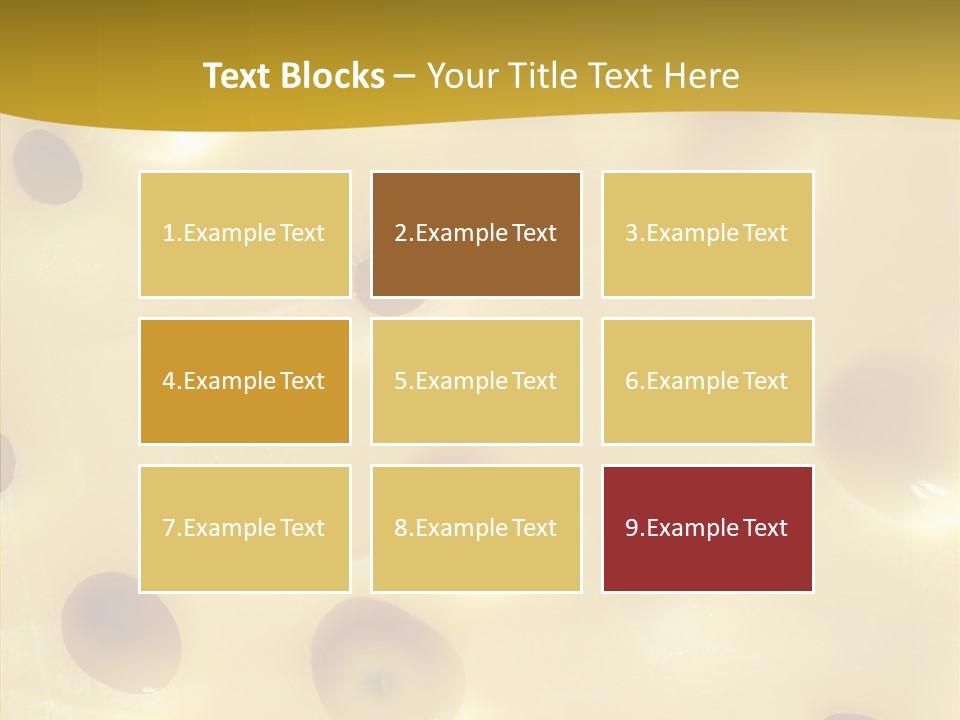 Close Up Food Snack PowerPoint Template