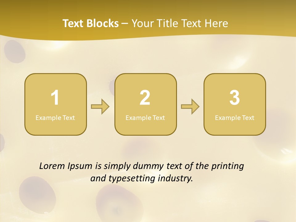 Close Up Food Snack PowerPoint Template