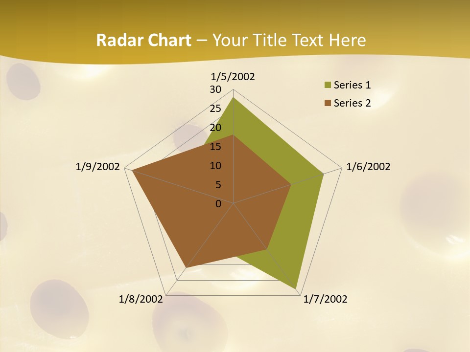 Close Up Food Snack PowerPoint Template