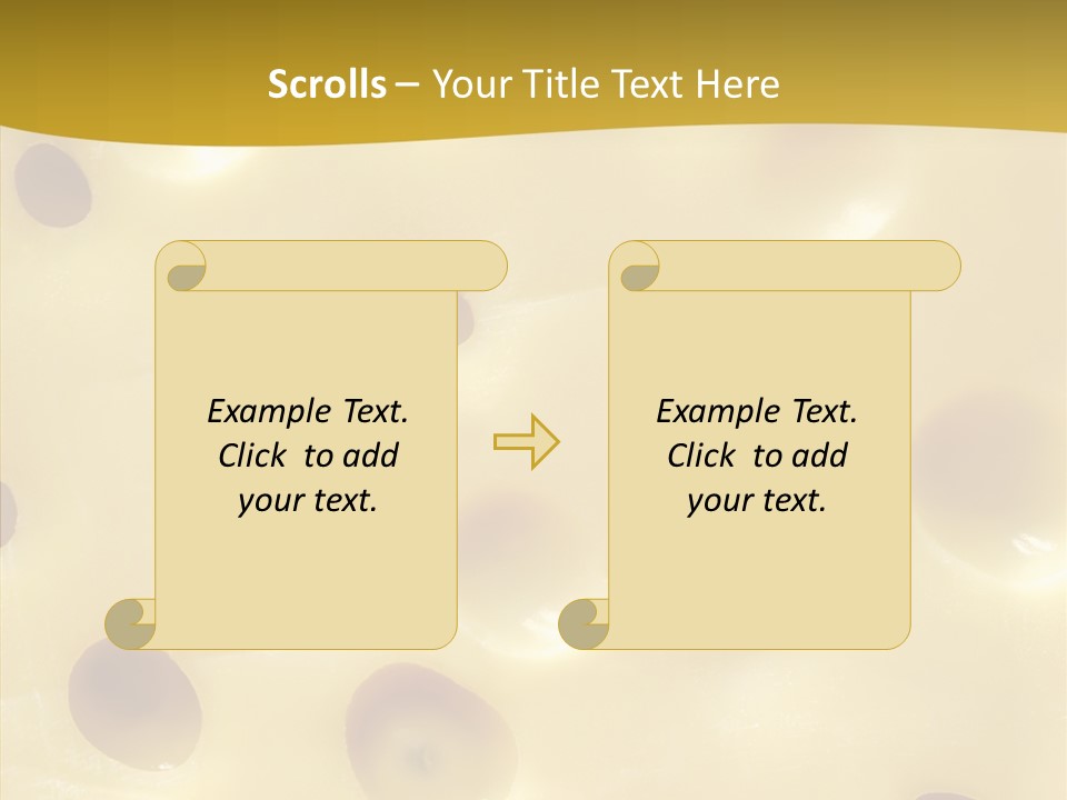 Close Up Food Snack PowerPoint Template