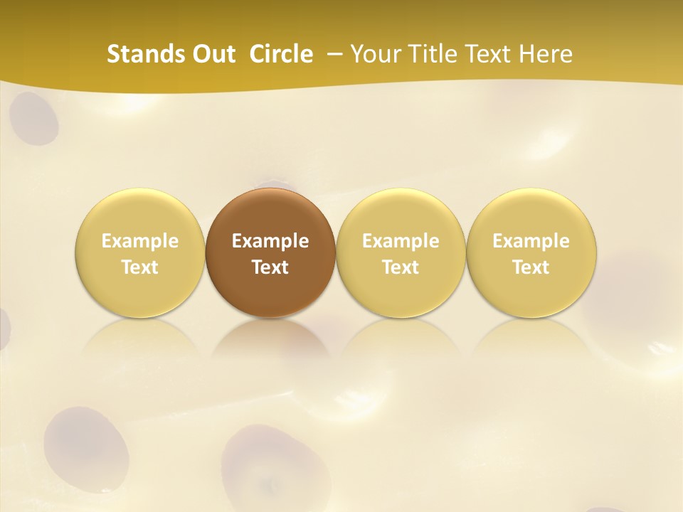 Close Up Food Snack PowerPoint Template