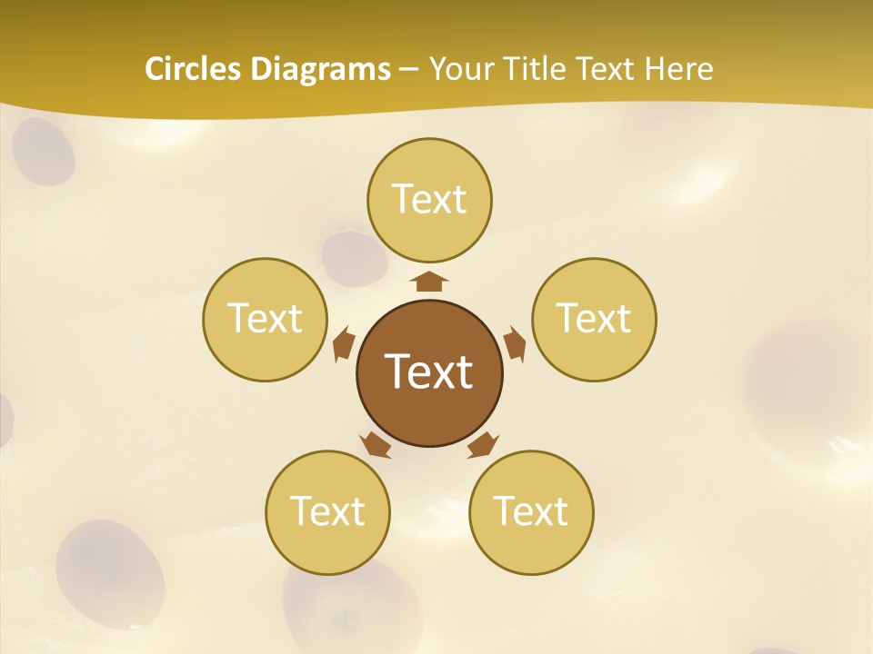 Close Up Food Snack PowerPoint Template