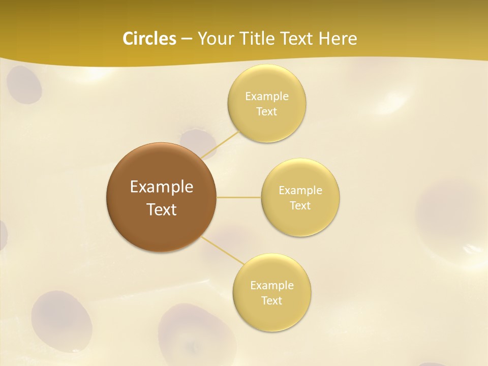 Close Up Food Snack PowerPoint Template