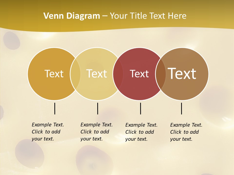 Close Up Food Snack PowerPoint Template