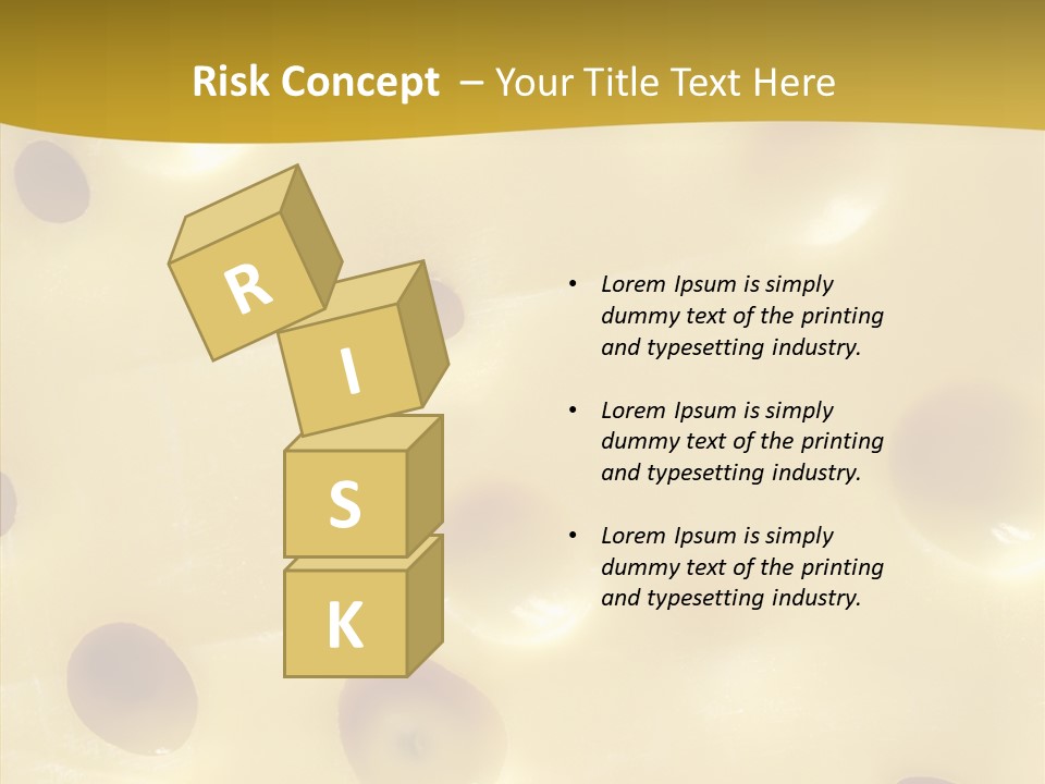 Close Up Food Snack PowerPoint Template