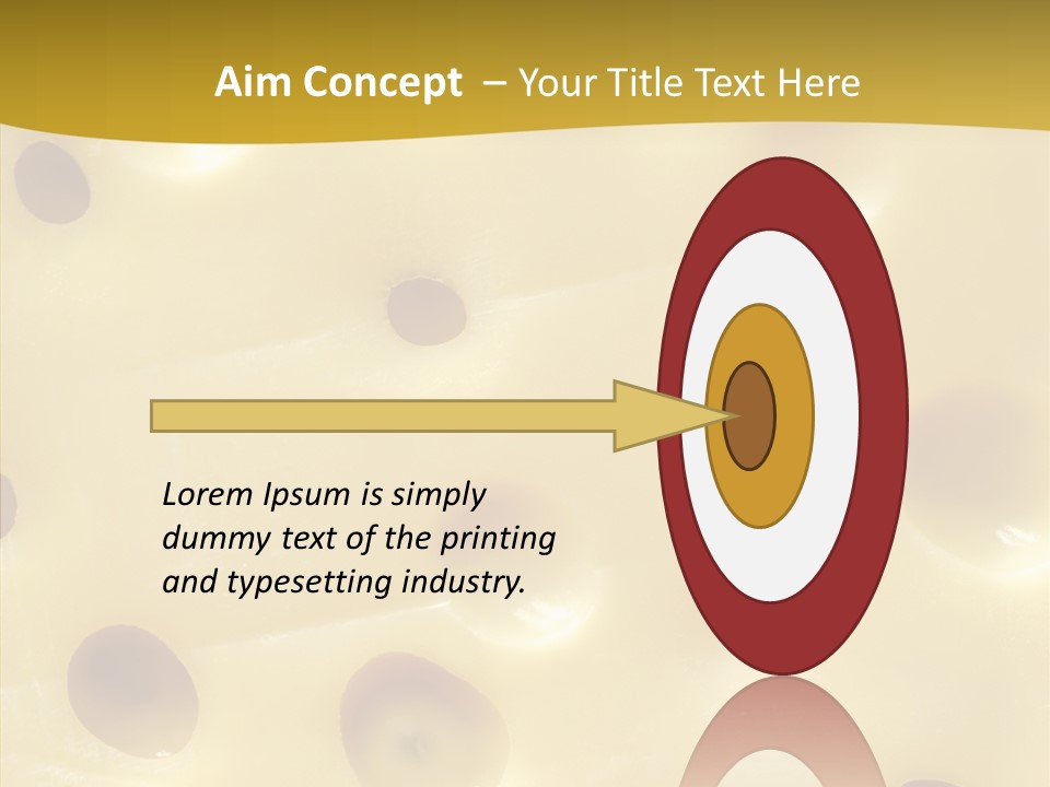 Close Up Food Snack PowerPoint Template