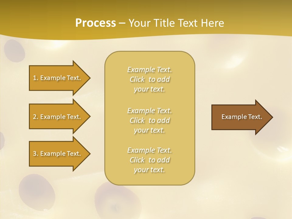 Close Up Food Snack PowerPoint Template