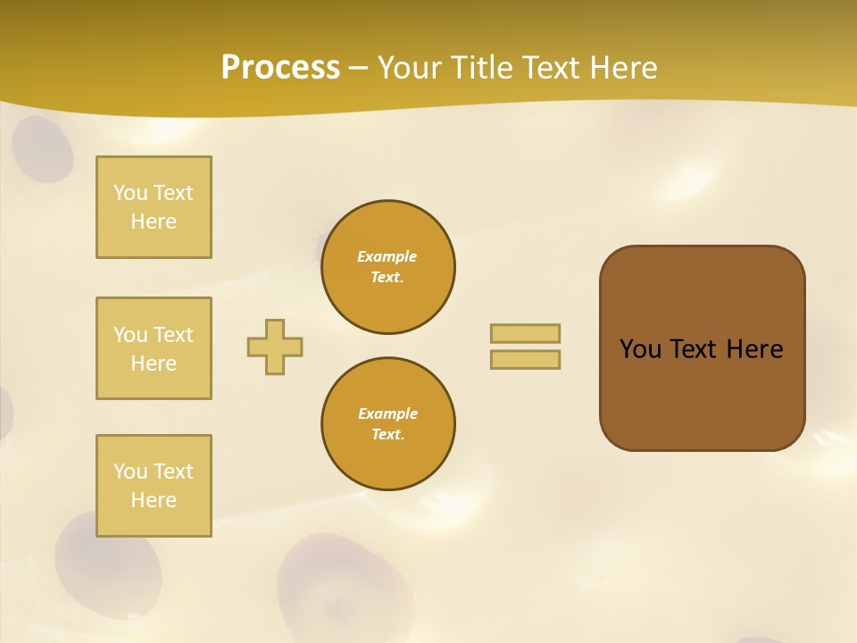 Close Up Food Snack PowerPoint Template