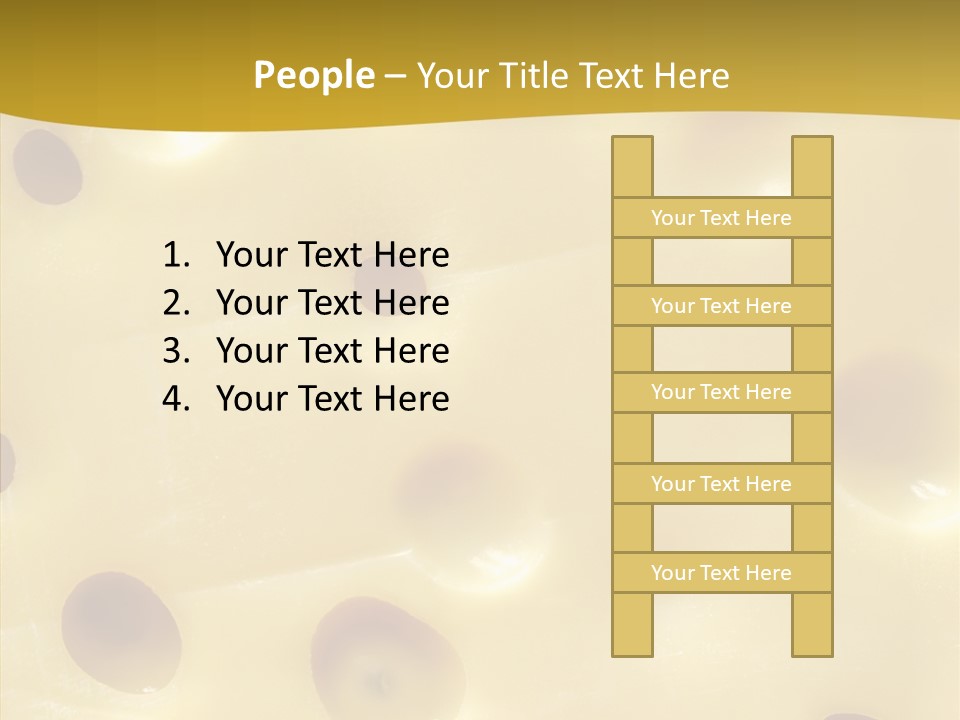 Close Up Food Snack PowerPoint Template