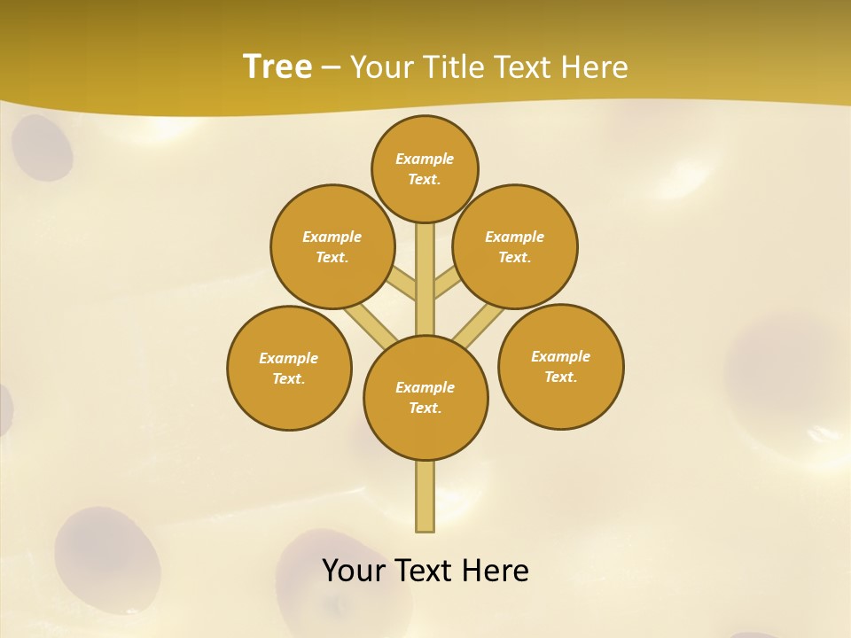 Close Up Food Snack PowerPoint Template