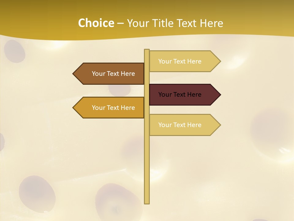 Close Up Food Snack PowerPoint Template