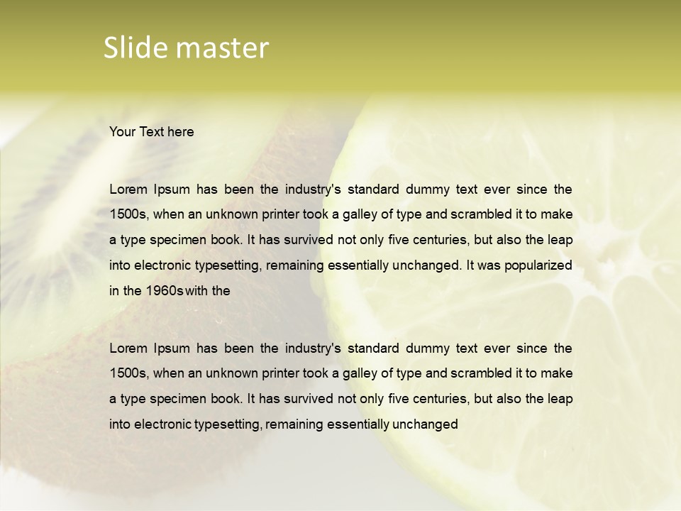 Brown Background Sweet PowerPoint Template