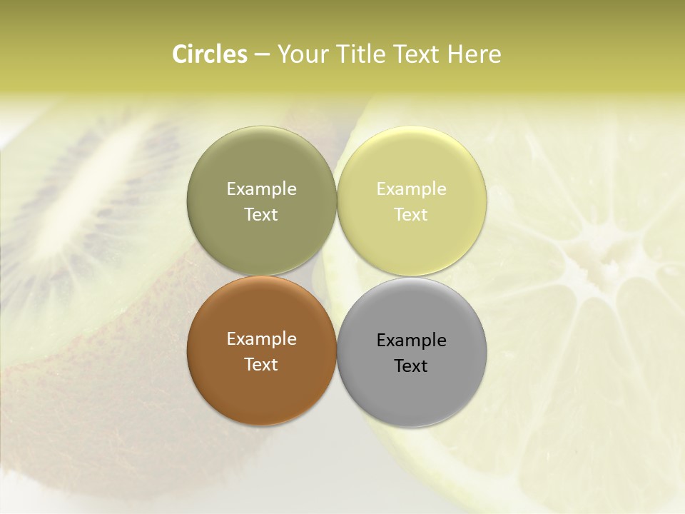 Brown Background Sweet PowerPoint Template