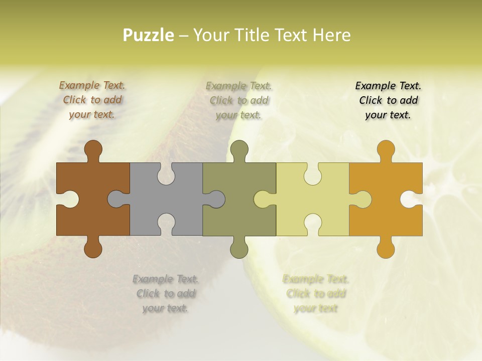 Brown Background Sweet PowerPoint Template