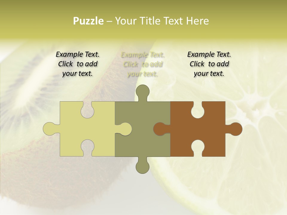 Brown Background Sweet PowerPoint Template