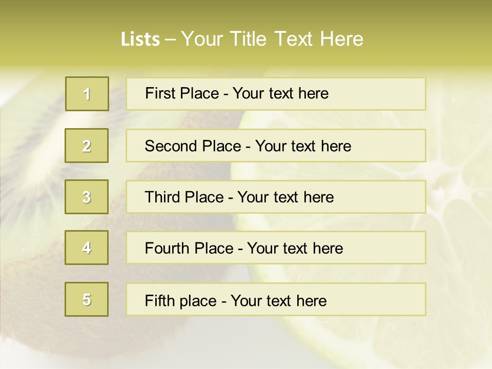 Brown Background Sweet PowerPoint Template