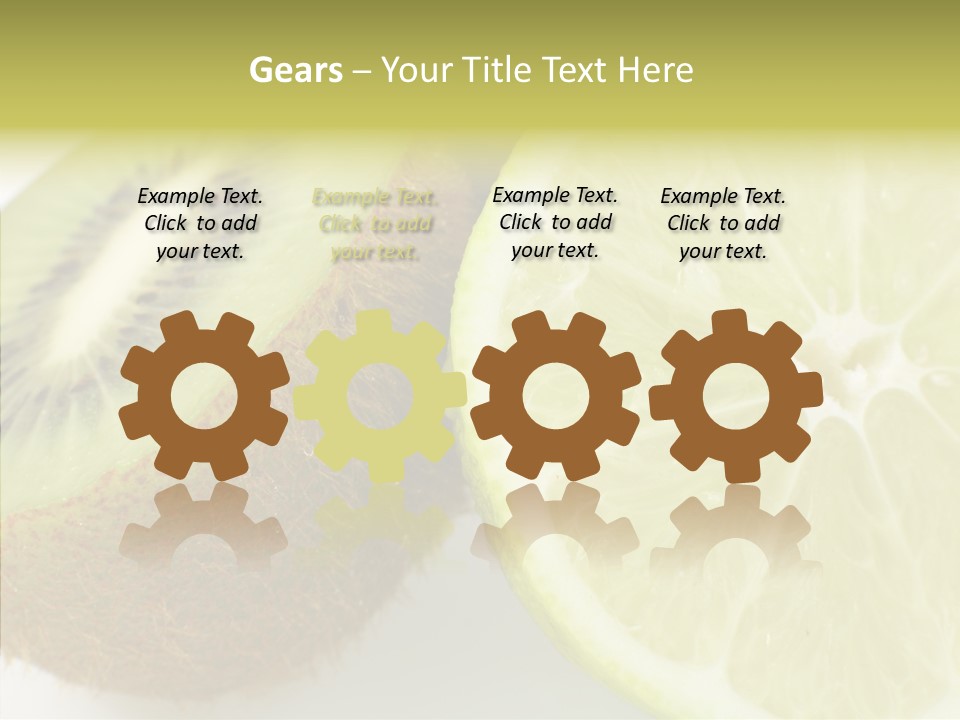 Brown Background Sweet PowerPoint Template