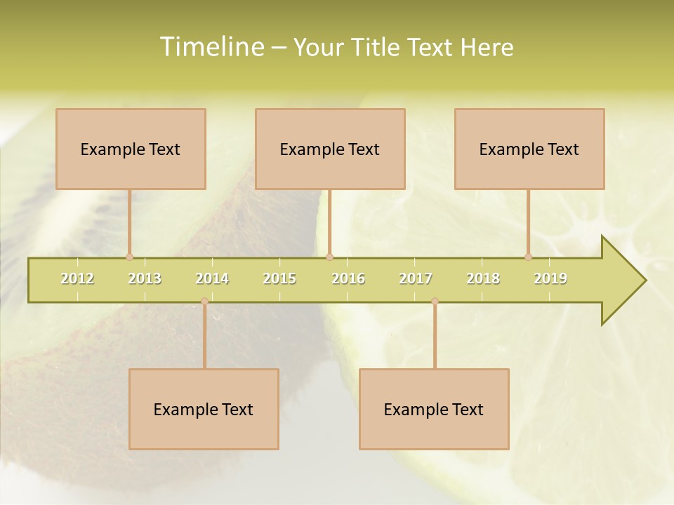 Brown Background Sweet PowerPoint Template