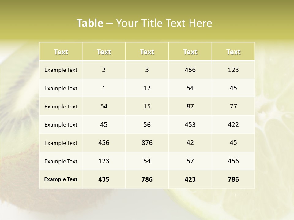 Brown Background Sweet PowerPoint Template