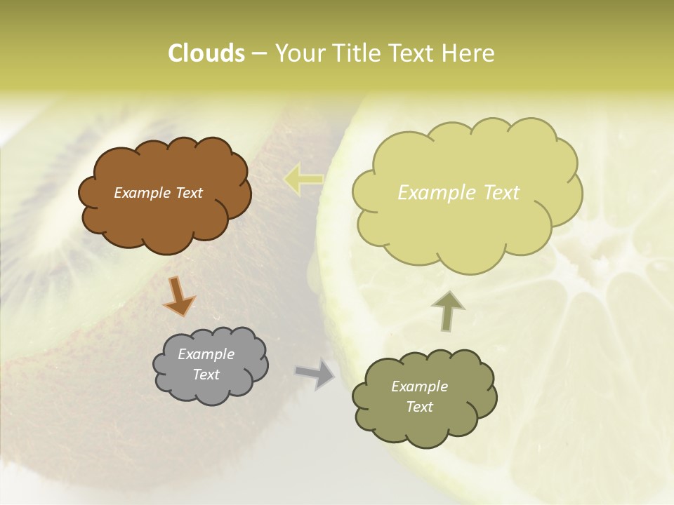 Brown Background Sweet PowerPoint Template