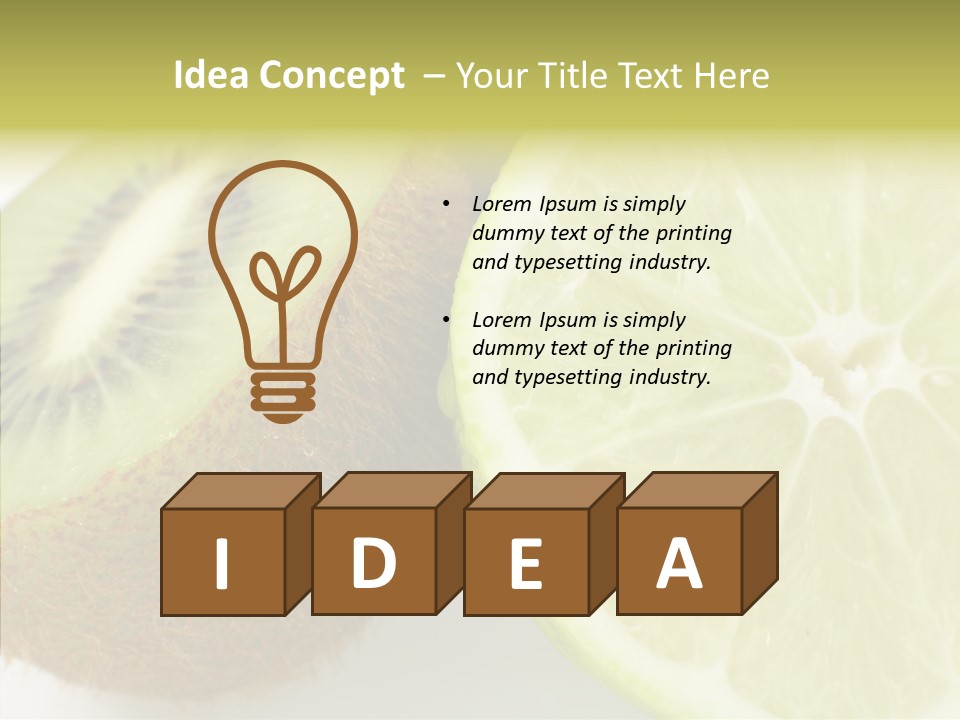 Brown Background Sweet PowerPoint Template