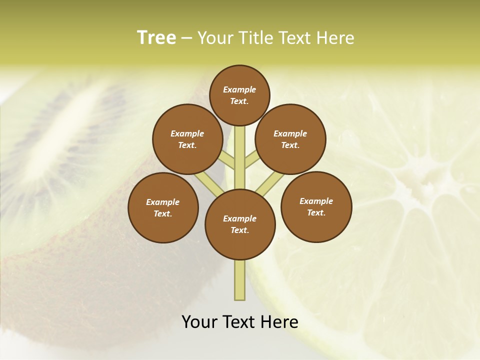 Brown Background Sweet PowerPoint Template