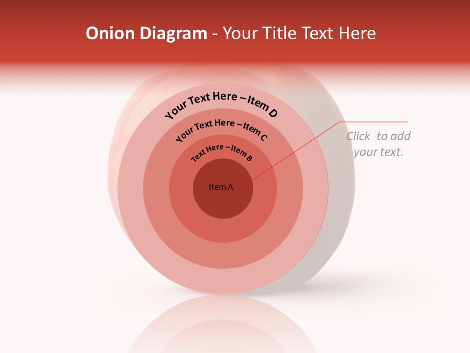 Macro Background Peach PowerPoint Template