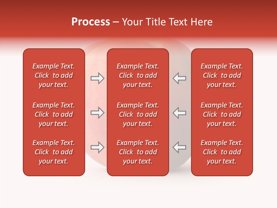 Macro Background Peach PowerPoint Template