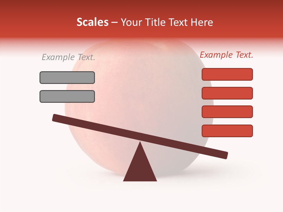 Macro Background Peach PowerPoint Template