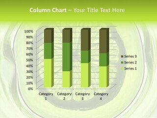 Lime Close Up Extra PowerPoint Template