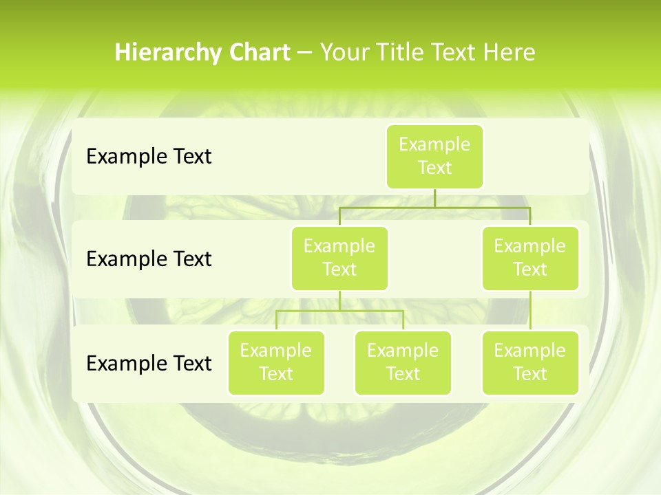 Lime Close Up Extra PowerPoint Template