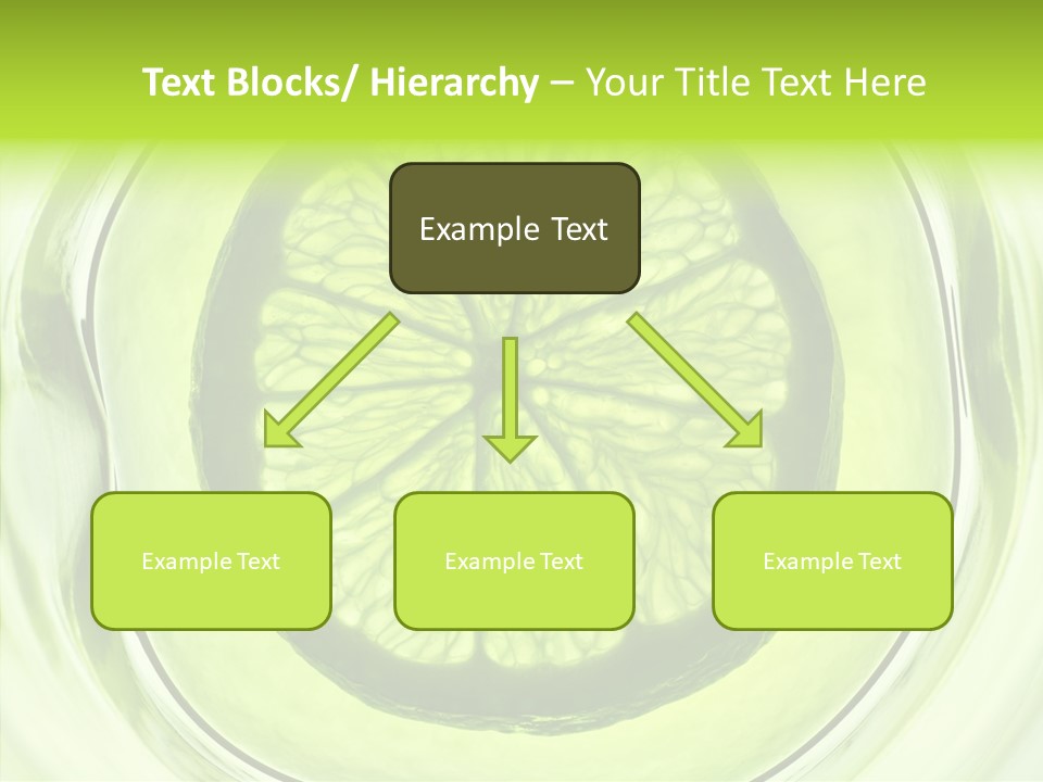 Lime Close Up Extra PowerPoint Template