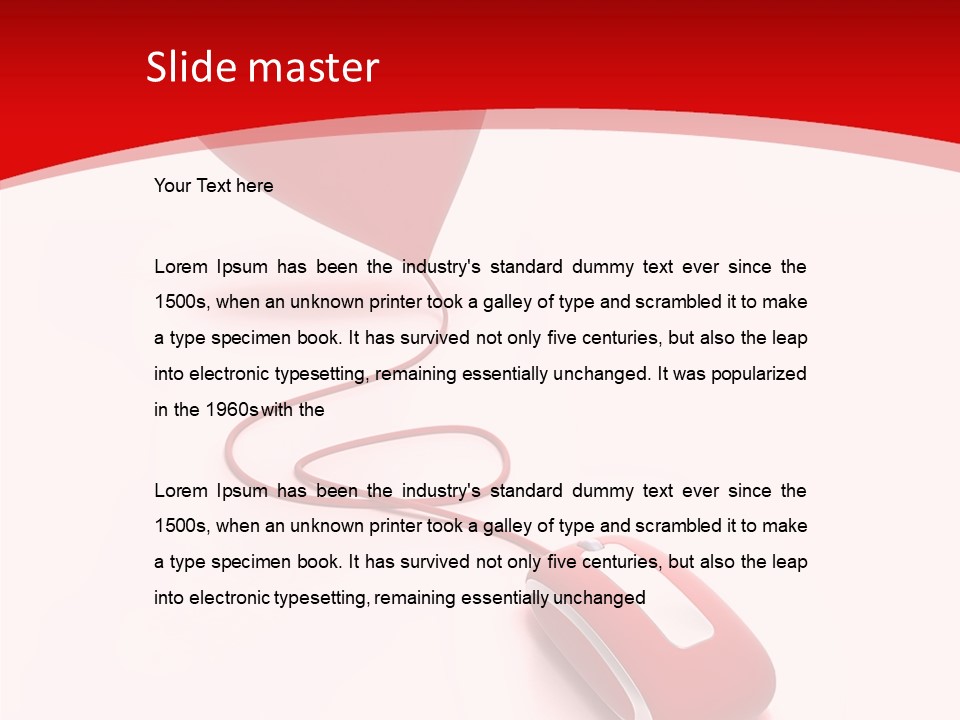 England Table Saucer PowerPoint Template