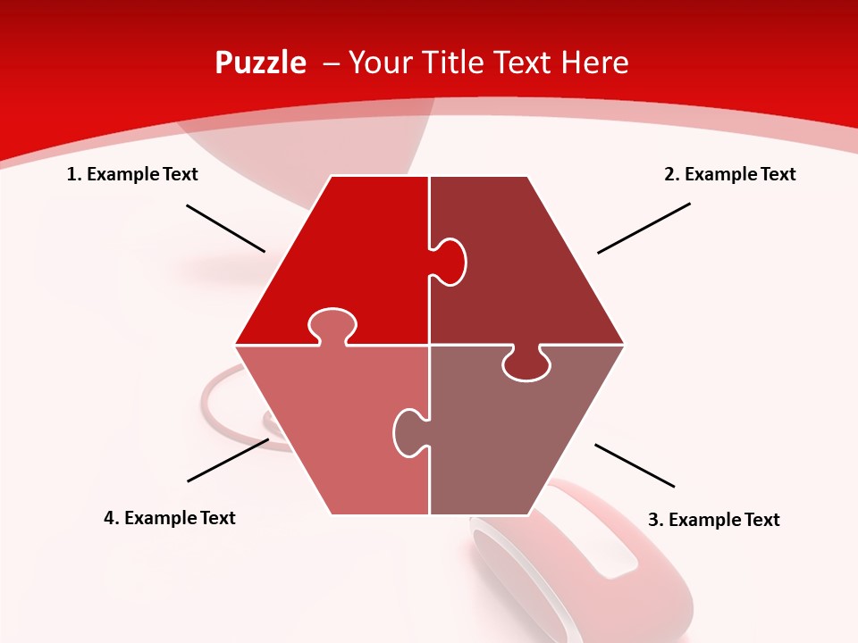 England Table Saucer PowerPoint Template