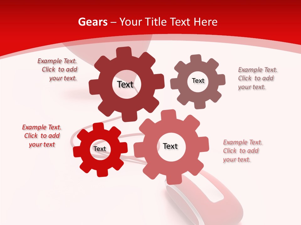 England Table Saucer PowerPoint Template