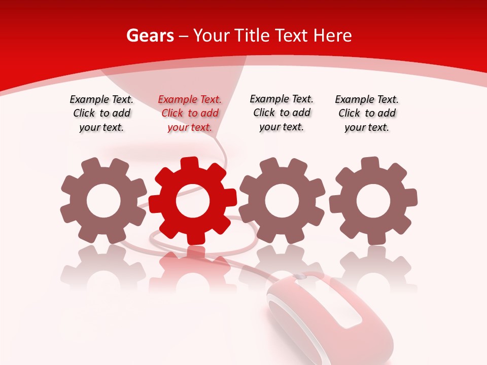 England Table Saucer PowerPoint Template