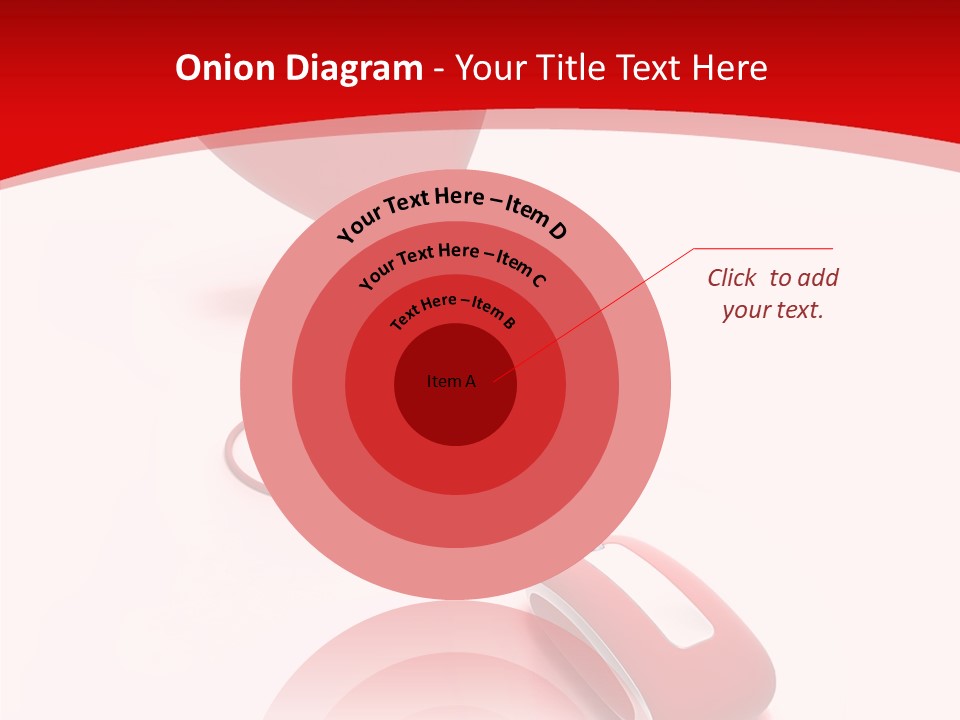 England Table Saucer PowerPoint Template