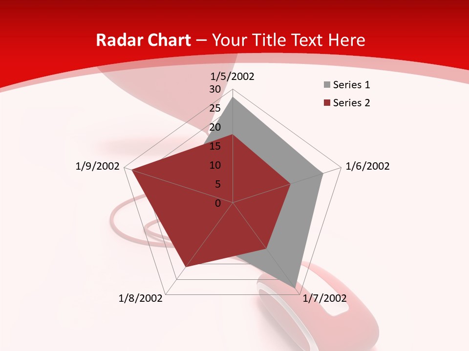 England Table Saucer PowerPoint Template