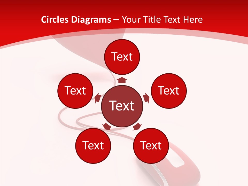 England Table Saucer PowerPoint Template