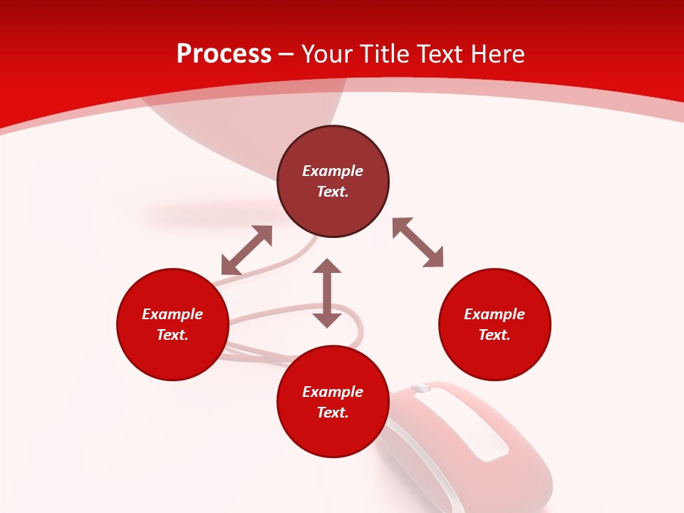England Table Saucer PowerPoint Template