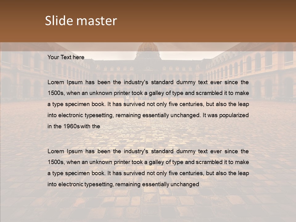 French Revolution Les Invalides Bonapartism PowerPoint Template