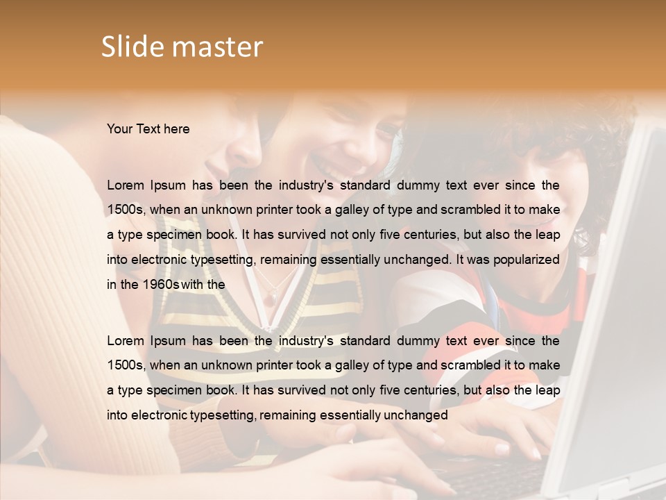 Toon Conference Humorou PowerPoint Template