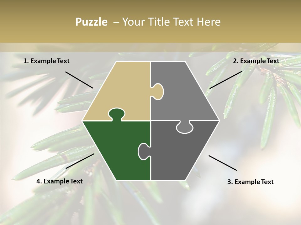 Decorations Tree Seasonal PowerPoint Template