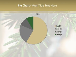 Decorations Tree Seasonal PowerPoint Template