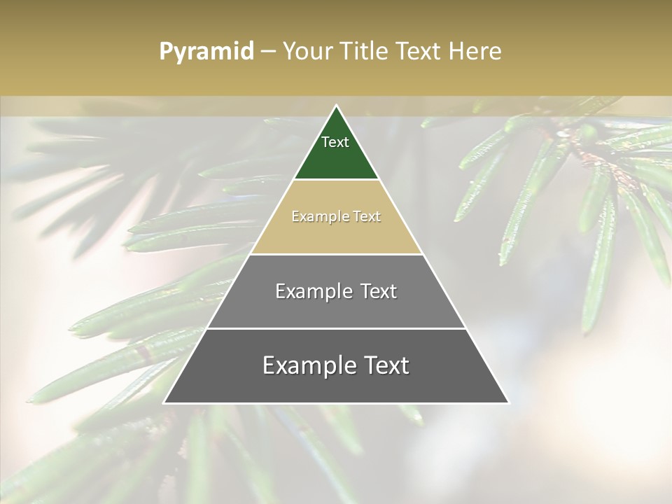 Decorations Tree Seasonal PowerPoint Template