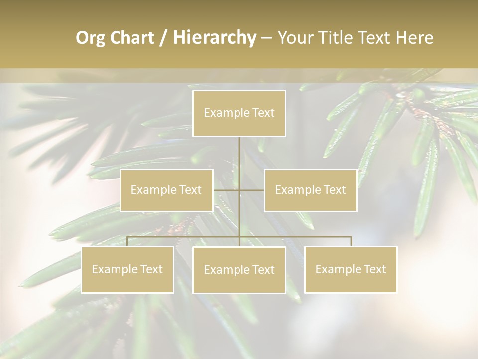 Decorations Tree Seasonal PowerPoint Template